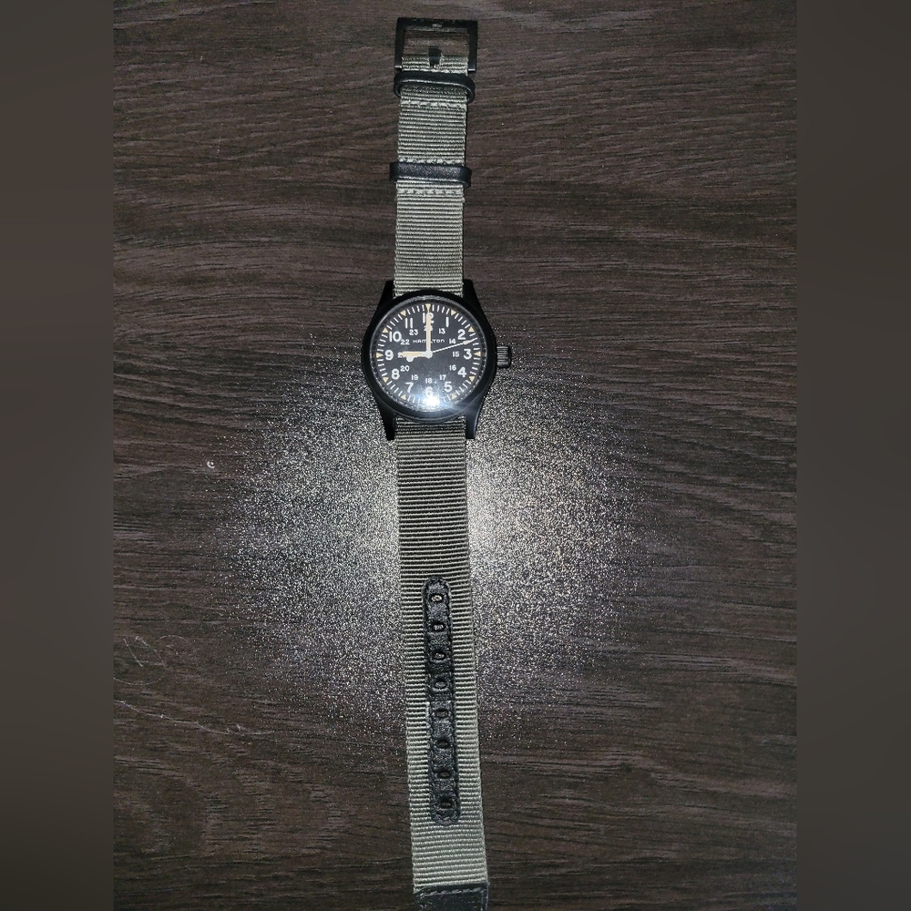 Hamilton Khaki Mechanical Black PVD